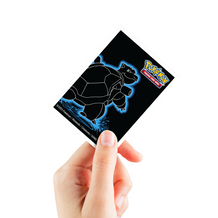 Ultra PRO Neon Kanto 105ct APEX™ Deck Protector Sleeves Blastoise